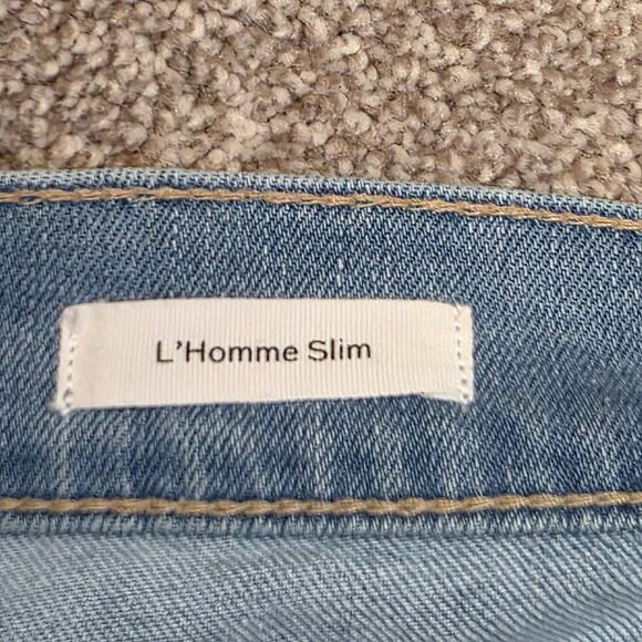 quality crafted modern sophisticated Premium FRAME L'Homme Slim jeans sz 30 - Picture 11 of 16